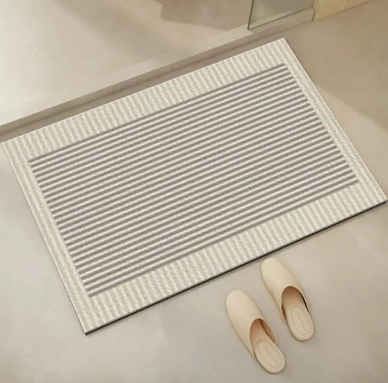 오비안 모던 규조토 욕실 주방 발매트 60x40