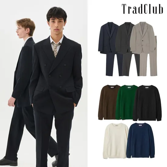트래드클럽 캔터베리 클래식 레귤러 셋업 수트
