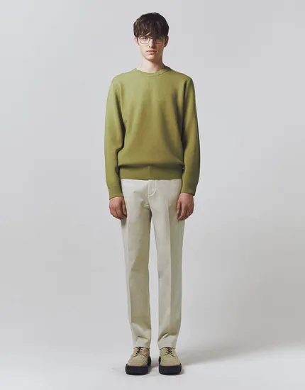 컨셉원 히든밴딩 테이퍼드핏 면바지