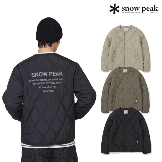 스노우피크 리사이클 퀼팅 가디건 자켓 88,020원