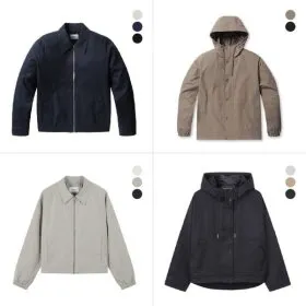 폴햄 야상점퍼 블루종