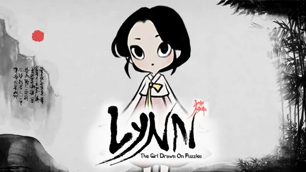 린 퍼즐에 그려진 소녀 이야기