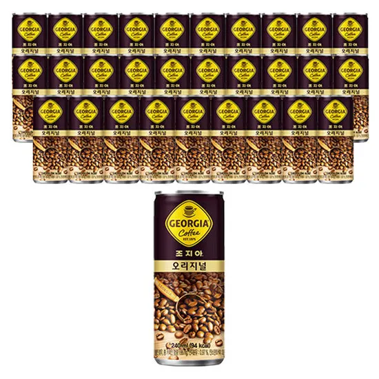 조지아 오리지널 240ml 30개