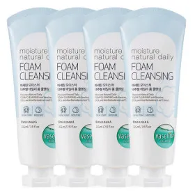 바세린 내추럴 클렌징폼 225ml 4개