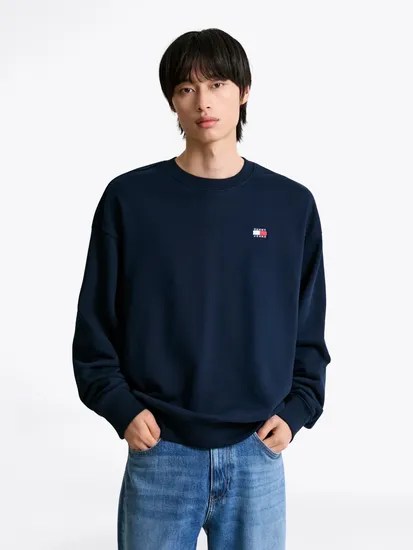 타미진스 크루넥 로고 스웨트 셔츠