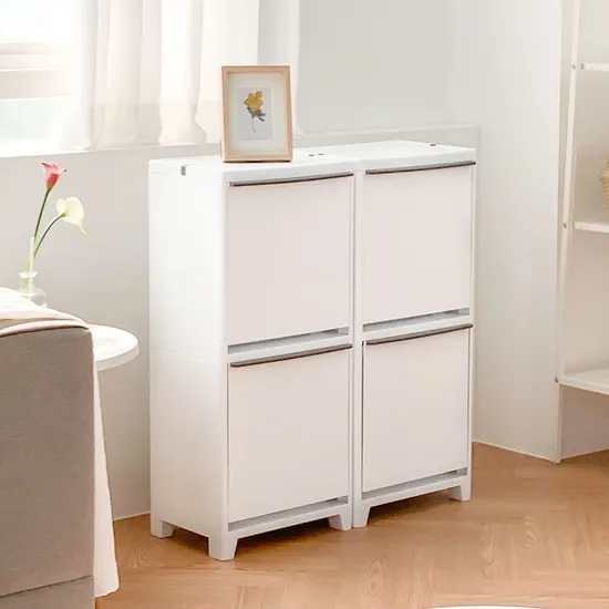 FRANCO 스탠드 분리수거함 2단