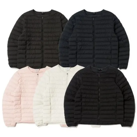 아이더 남녀 라운드슬림 경량 다운 자켓