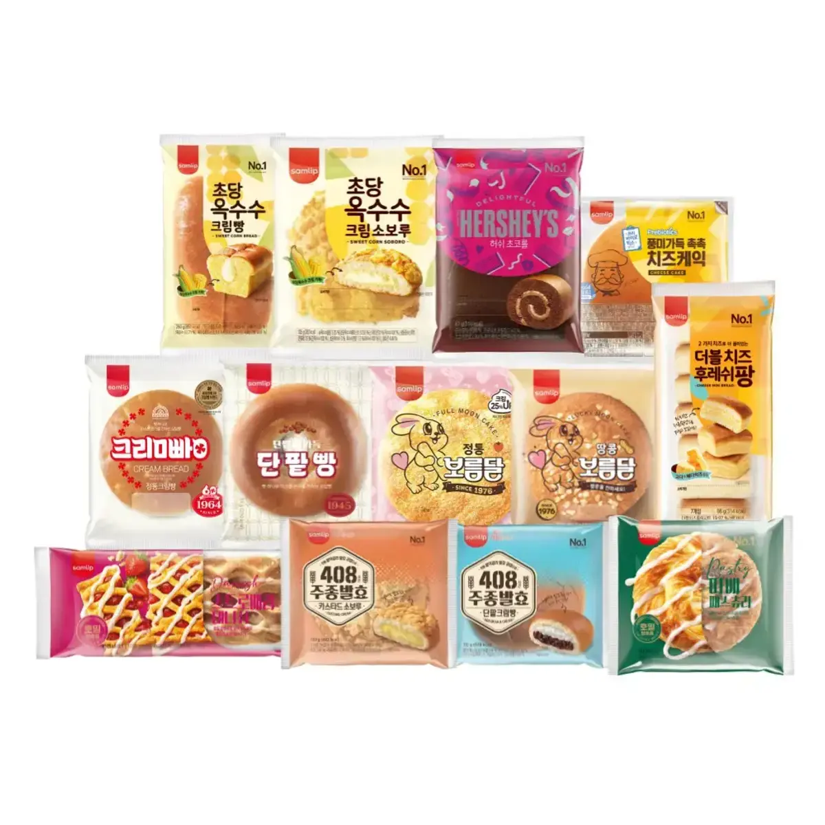 인기빵 13종 10봉 골라담기