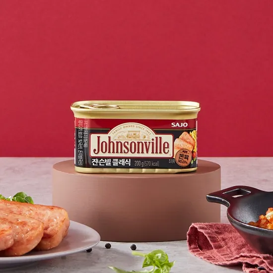 사조 쟌슨빌 클래식 마일드 캔햄 200g 6개