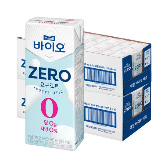 매일 바이오 ZERO 요구르트 190ml 48팩