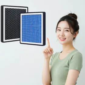 프리미엄 활성탄 자동차 에어컨 필터 12개