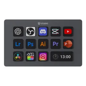 Ulanzi 스마트 스트림덱 Stream Deck D200H 매크로 패드 스튜디오 컨트롤러