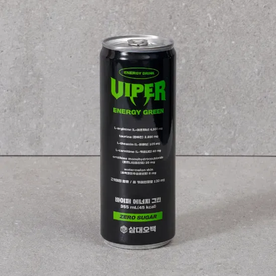 바이퍼 에너지그린 355ml 4개