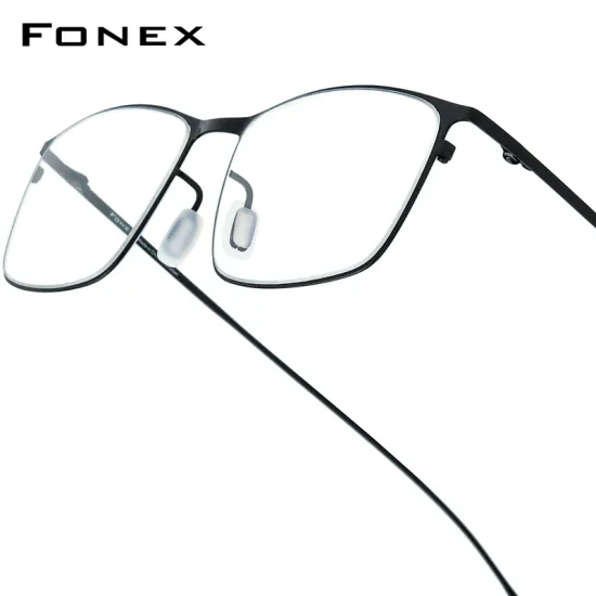 FONEX 남성용 사각 티타늄 합금 안경테($13.59/무료)1