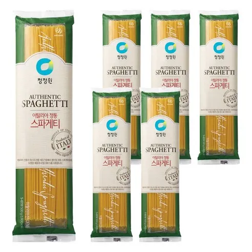 청정원 스파게티 500g 6개