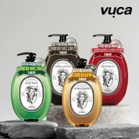 뷰.카 대용량 퍼퓸 샴푸 바디워시 트리트먼트 모음 탈모 단백질 약산성 체험팩 4970원