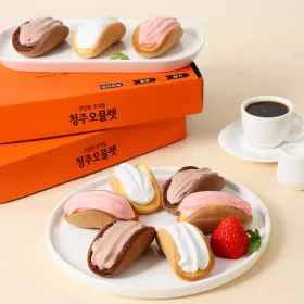 맘스케이크 청주오믈렛 아침한끼 간식대용 2박스 24개입