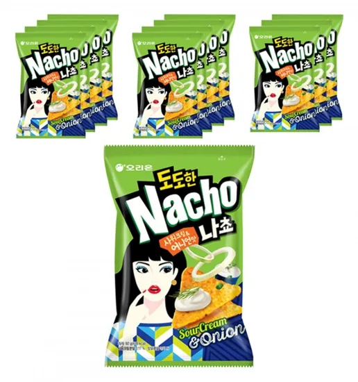 도도한나쵸 사워크림 앤 어니언맛 92g 12개