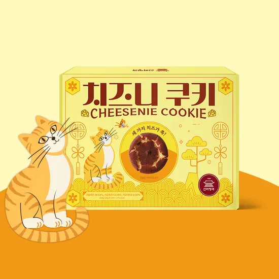 신라명과 치즈니 쿠키 360g 1개