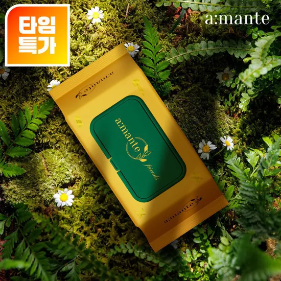 아망떼 70gsm 프리미엄 물티슈 72매 0팩