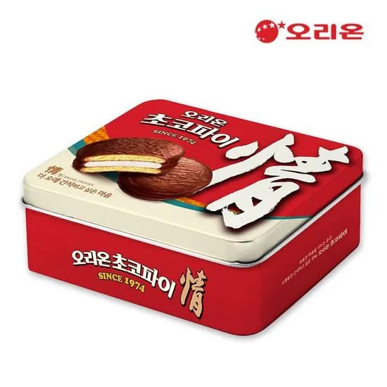 오리온 초코파이 틴케이스 12P 2