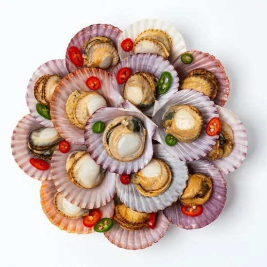 홍가리비 4kg 80미내외