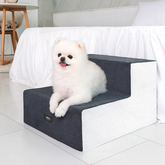 강아지 논슬립 계단 2단