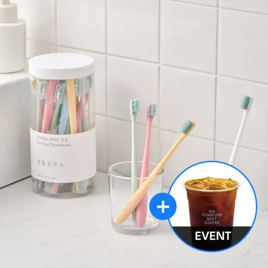 초미세모 콤팩트 칫솔 24개