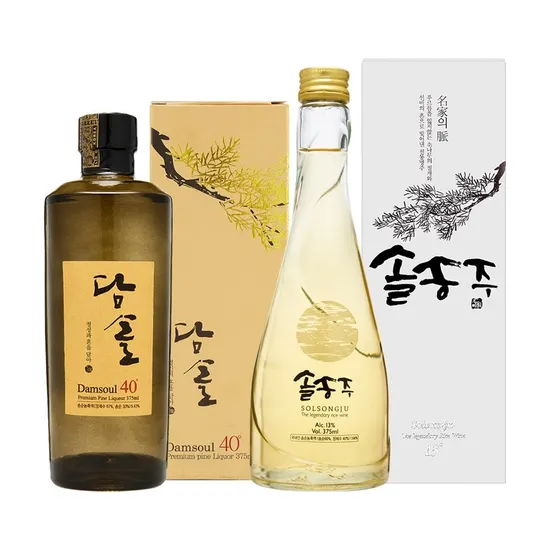 담솔 솔송주 40도 375ml 13도 375ml