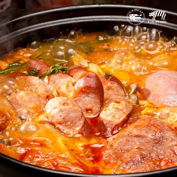 쟌슨빌 부대찌개 500g 더진한 오리지날 4팩