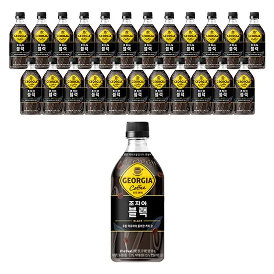조지아 크래프트 블랙 470ml 24페트