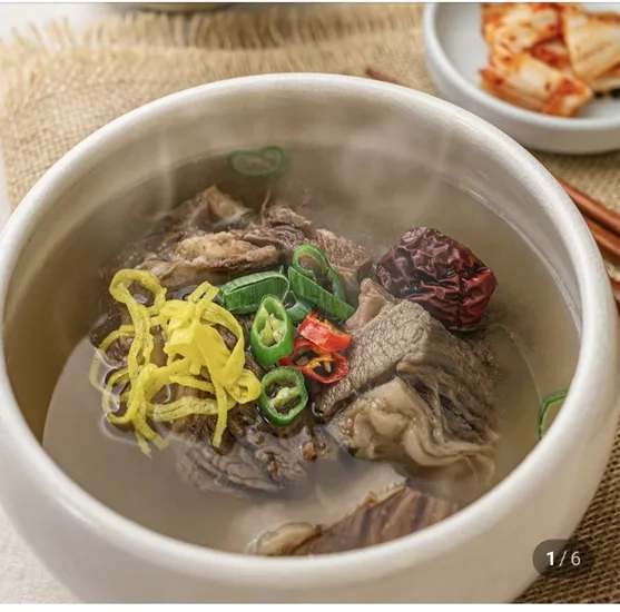 뼈없는 갈비탕 600g