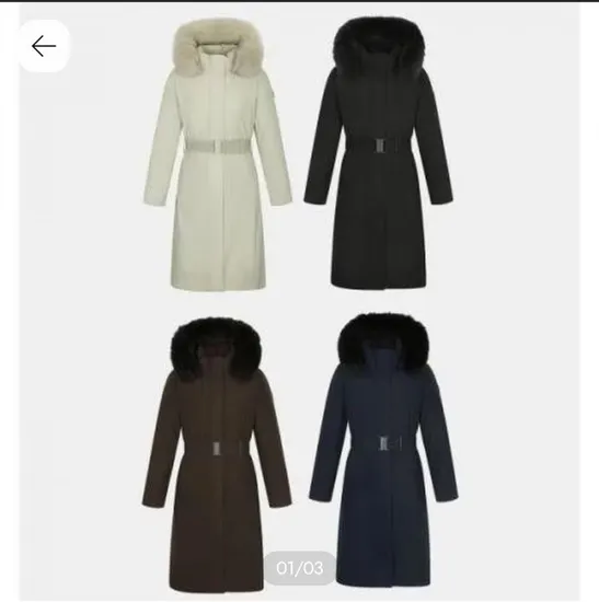 네파 3FW 아르테 고어텍스 구스 코트 다운