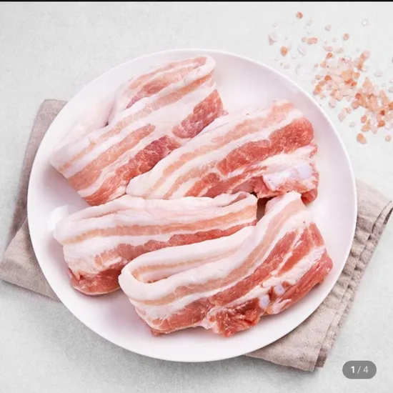 수입 냉장 삼겹살 200g 5팩