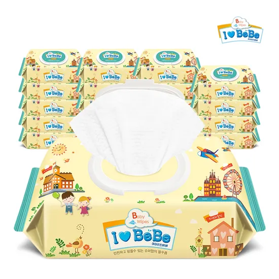 아이러브베베 아기물티슈 72매 20팩