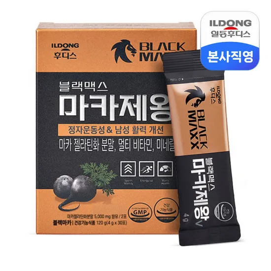 일동후디스 블랙맥스 마카제왕 4g 30포