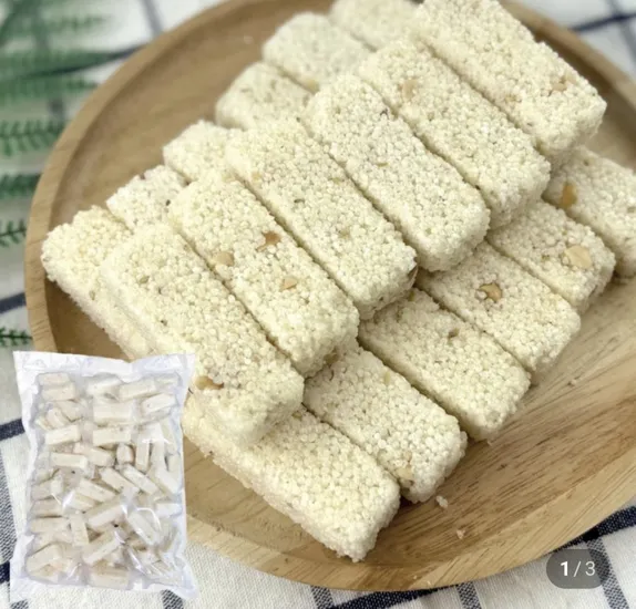 바삭한 땅콩 쌀과자