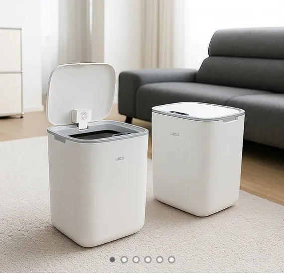 자동센서 스마트 쓰레기통 휴지통 2L
