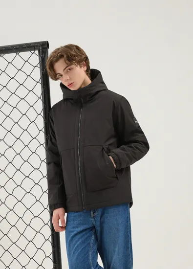 아워플레이스 남성 캐주얼 보아패딩