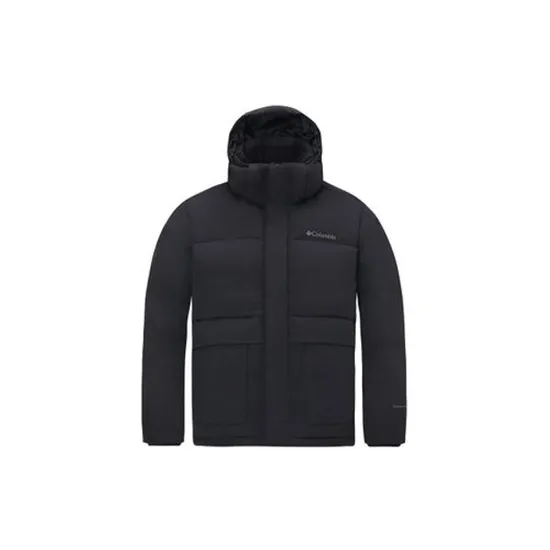 컬럼비아 미들 헤비 후드 다운 자켓
