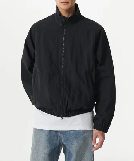 무탠다드 하이넥 윈드브레이커 재킷