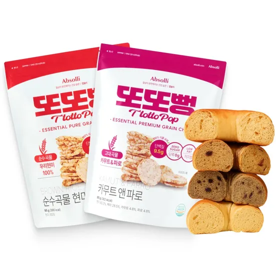 또또뻥 현미 1봉 카무트 1봉