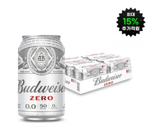 버드와이저 무알콜 330ml 24캔