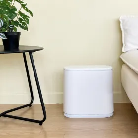 원터치 히든커버 휴지통 10L