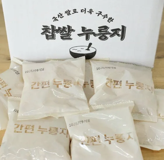 국산 찹쌀누룽지 20봉 1.2kg