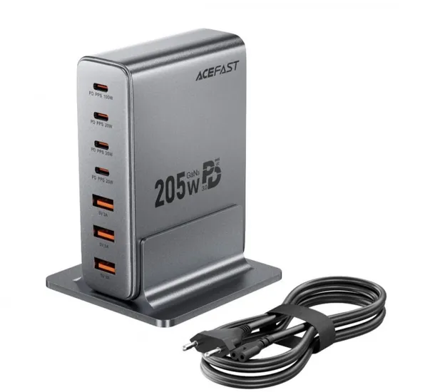 ACEFAST 05W GaN 4C3A 7포트 초고속 멀티충전기