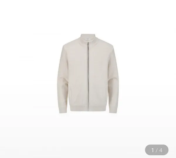 에디션 캐시미어 집업 가디건