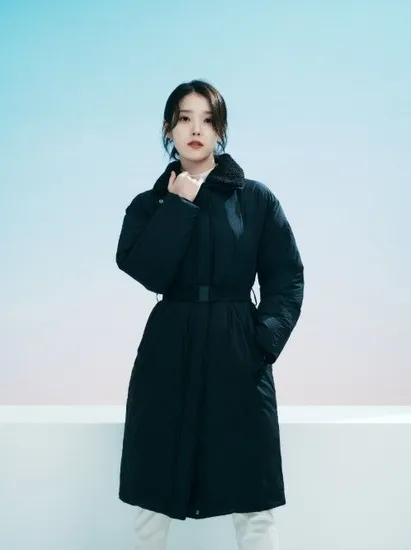 블랙야크 여성 벨트형 퍼카라 롱다운자켓