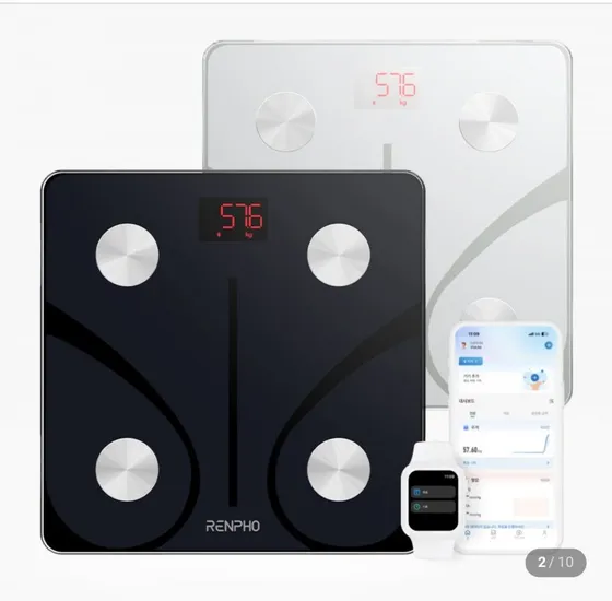 RENPHO 엘리스 1 스마트 앱 디지털 BMI 체중계