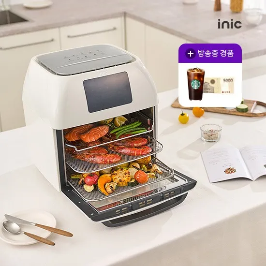 아이닉 올 스텐 스팀 에어프라이어 iSTA15